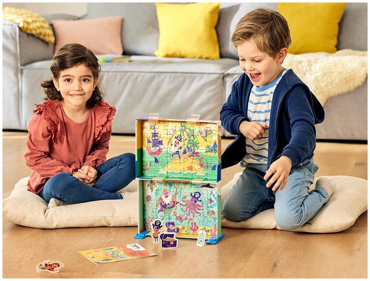 Actual product image Ravensburger Kinderpuzzle Puzzle&Play - 2x24 Teile Puzzle für Kinder ab 4 Jahre (24 pieces)