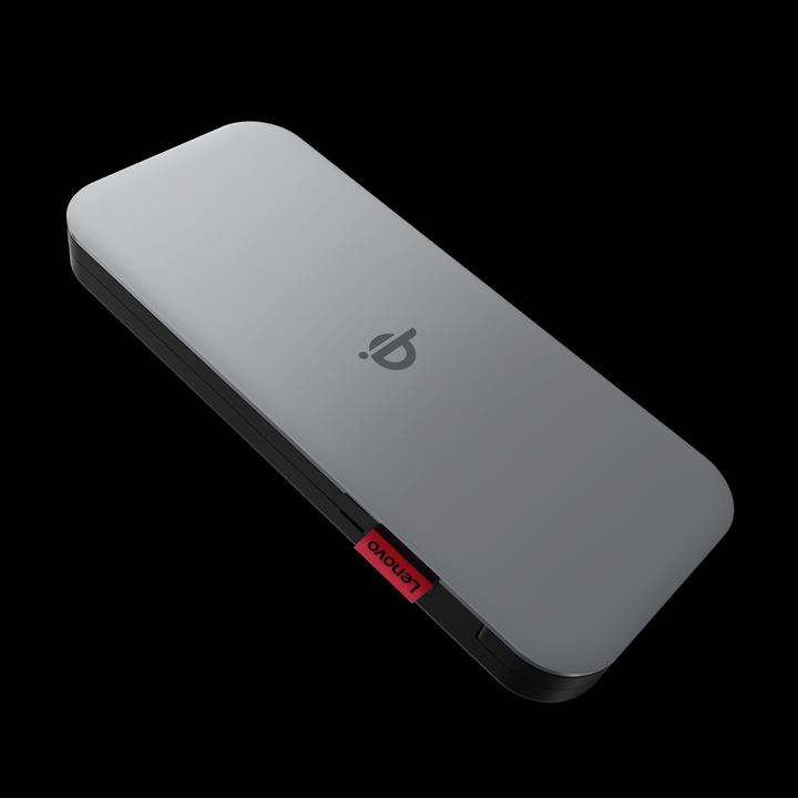 Image du produit Lenovo Go USB-C Mobile Power Bank + Qi Wireless (10000 mAh, 27 W, 38.50 Wh)