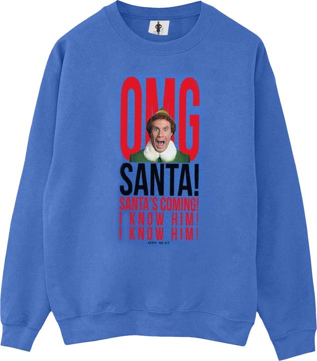 Image du produit Elf - Sweat OMG SANTA KNOW HIM - Femme (L)