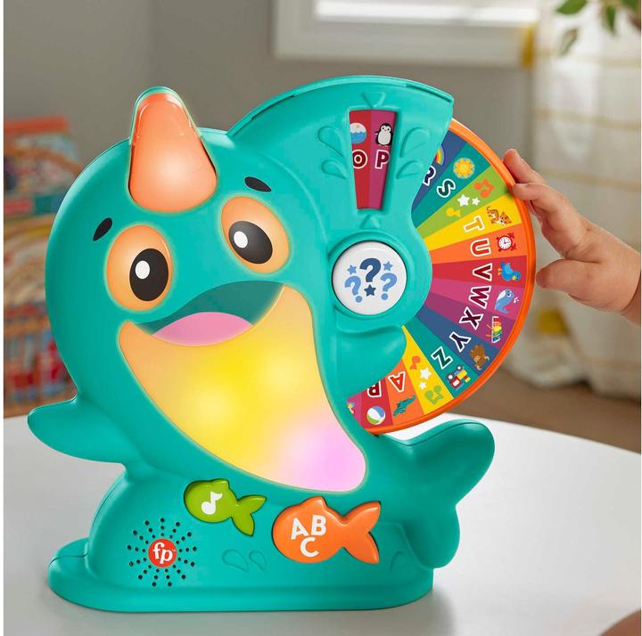 Produktbild Fisher-Price BlinkiLinkis Glücksrad Narwal (D)