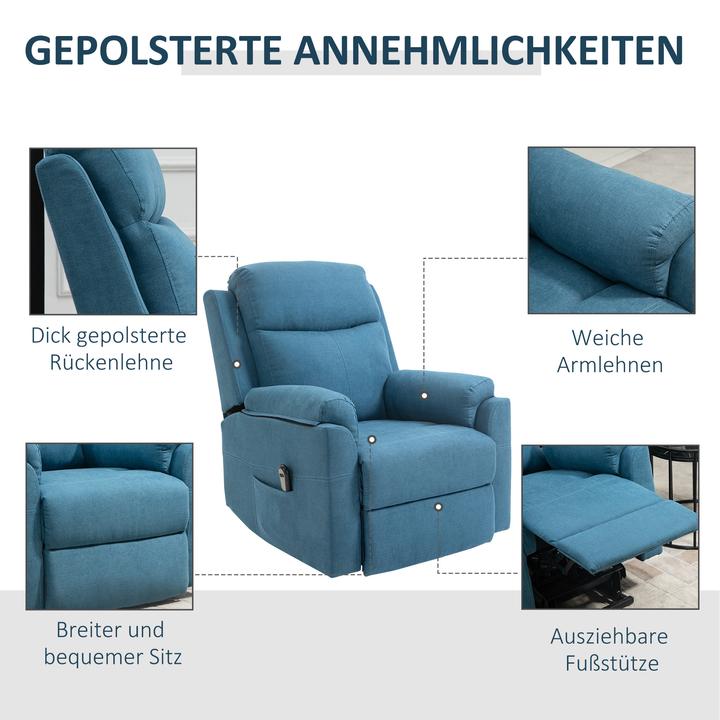 Actual product image Homcom Reclining chair with reclining function