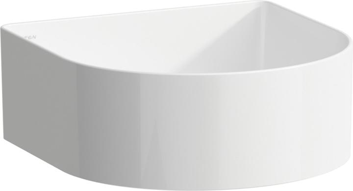 Immagine prodotto Laufen Lavabo Running Sonar, senza foro per rubinetto, senza sfioratore, 340x340mm, incl. coperchio in cera (340 mm, 340 mm)