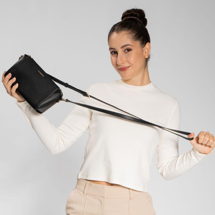 Produktbild Lazarotti Bologna Leather Umhängetasche Leder 20 cm