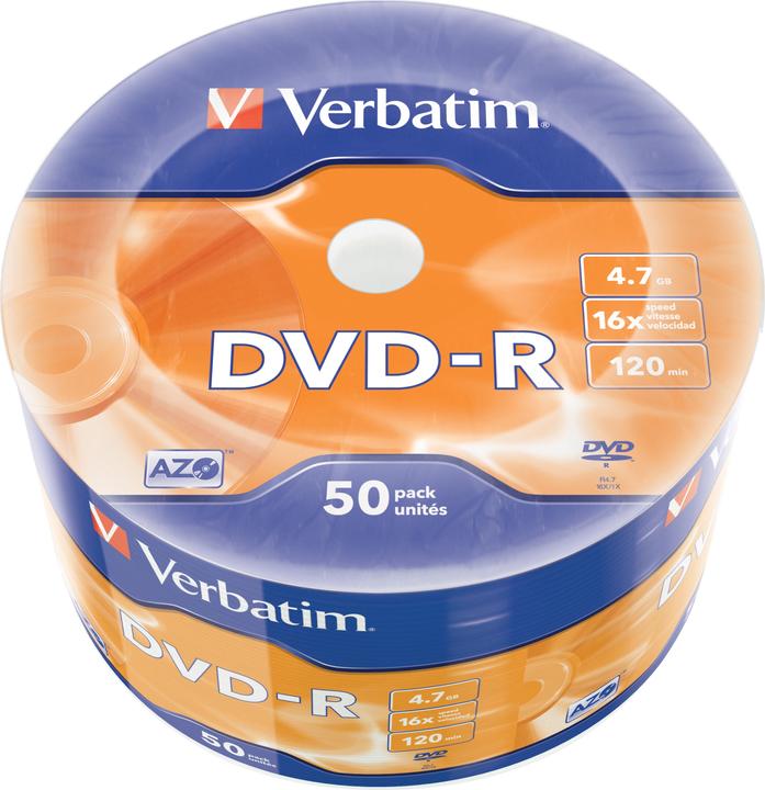 Image du produit Verbatim 50 x DVD-R (50 x)