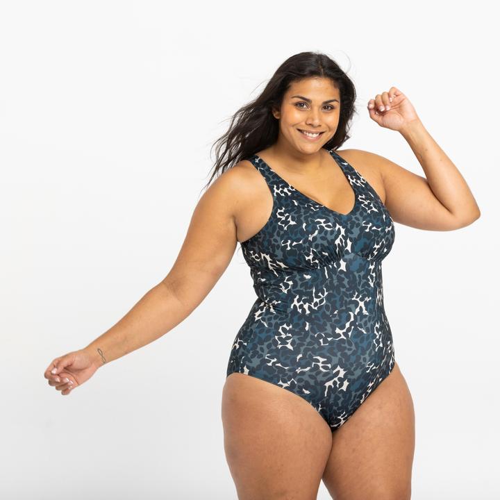 Actual product image Nabaiji Swimming costume ladies - Romi Missy blue (56)