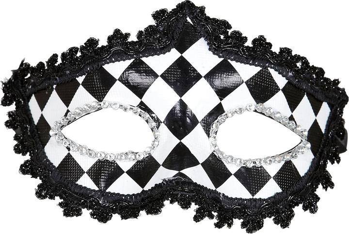 Immagine prodotto Widmann Maschera per occhi Pierrot a scacchi
