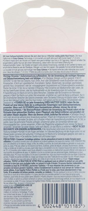 Produktbild Veet Kaltwachsstreifen sensitive Haut Gesicht (20 x, 29 g)