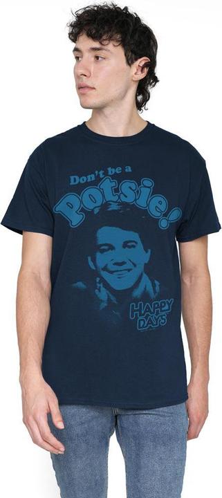 Actual product image Happy Days Mens Don't Be a Potsy T-Shirt (4XL)