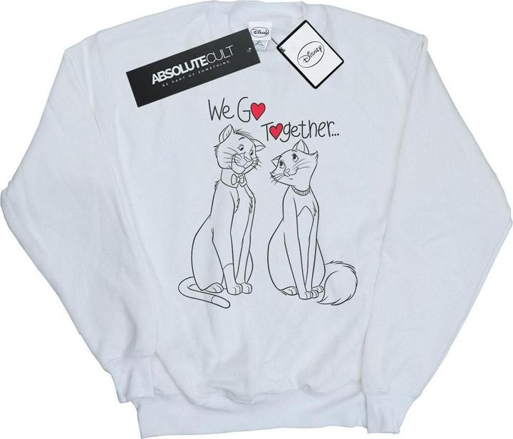 Immagine prodotto Disney Aristocats We Go Together Felpa Ragazze (128)