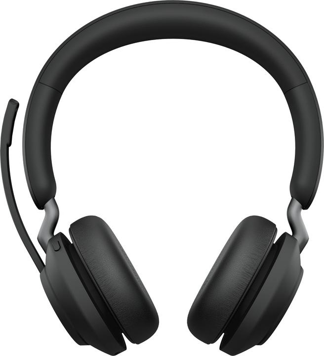 Produktbild Jabra Evolve2 65 Stereo MS + Ladestation + Link 380c schwarz (Kabelgebunden, Kabellos, USB-C)