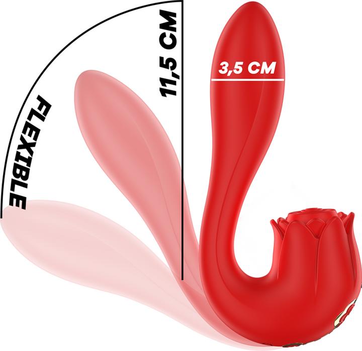 Produktbild Mia Selena Stimulator Vibrieren + Klappen Rot