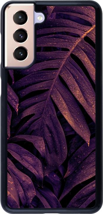 Actual product image PhoneLook Coque Purple Light Leaves (Samsung Galaxy S21 5G)