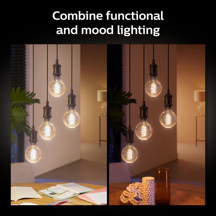 Image du produit Philips Hue Philips E27 Pack individuel Giant Globe (E27, 7 W, 550 lm, 1 x, G)
