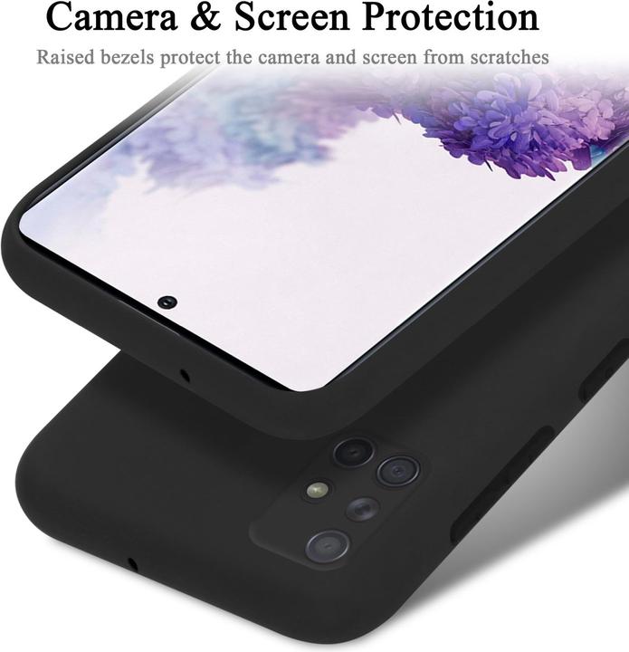 Immagine prodotto Cadorabo Copertura della cassa del silicone liquido TPU (Samsung Galaxy A71)