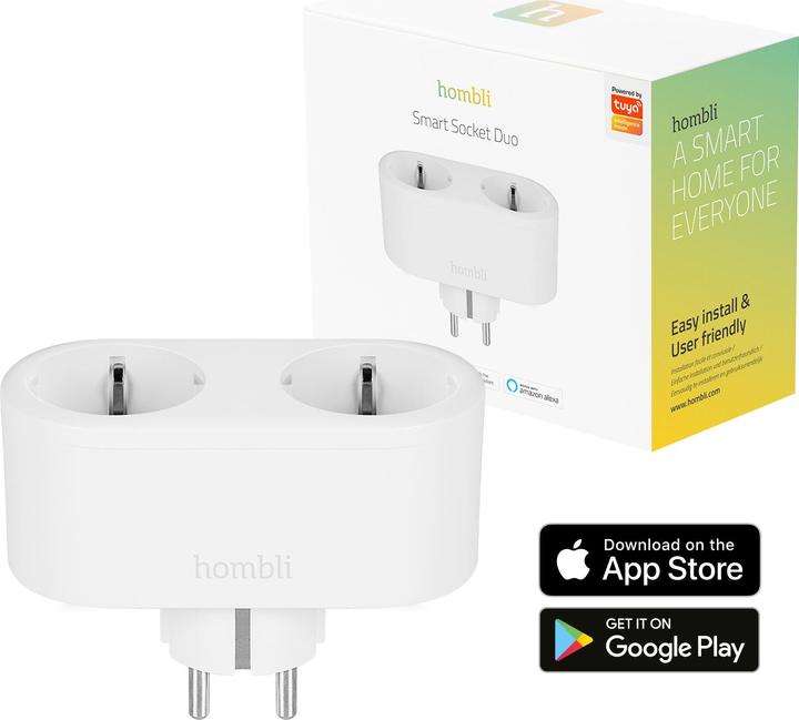 Produktbild Hombli Smart Socket Duo EU