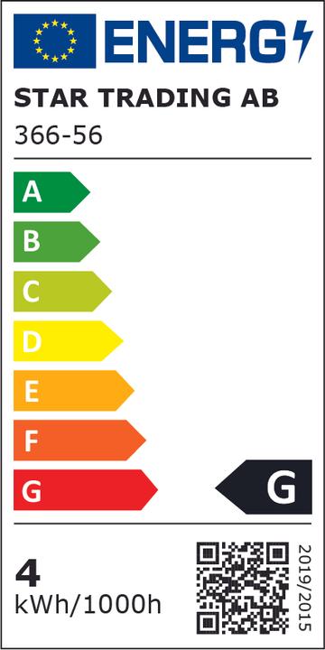 Energie-Label Star Trading Colour Mix (E27, 4 W, 60 lm, 1 x, B)