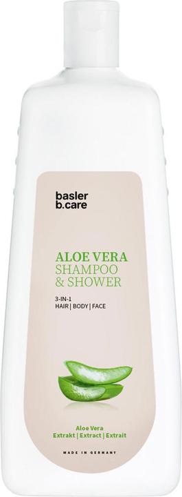 Produktbild Basler Aloe Vera 3-in-1 Shampoo + Shower (1000 ml, Flüssiges Shampoo)