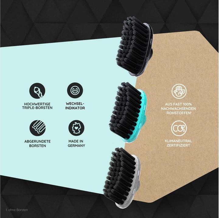 Immagine prodotto happybrush Testina dello spazzolino Eco Change 3 pezzi (3 x)
