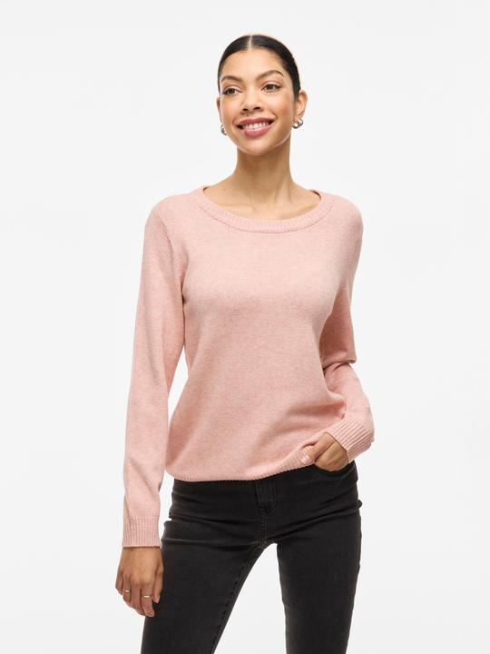 Image du produit Vila Pull en tricot à col ras du cou (XS)