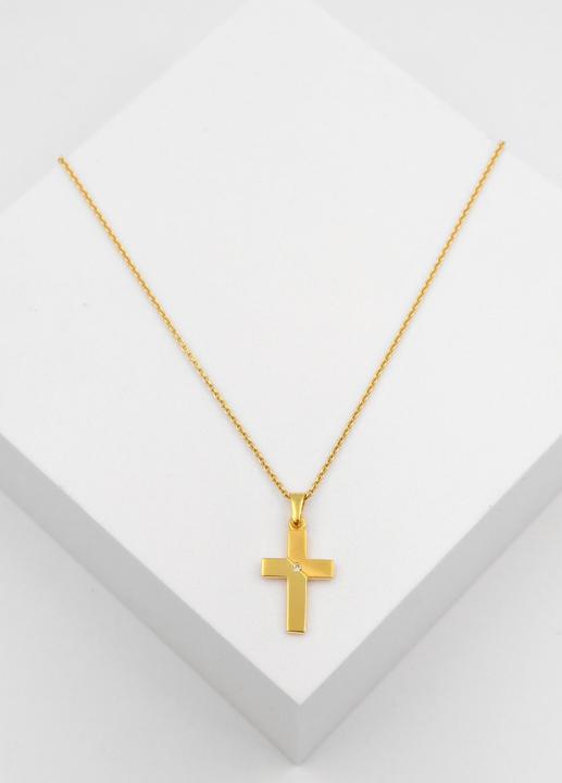 Produktbild Muau Kreuz (750/18K Gelbgold)