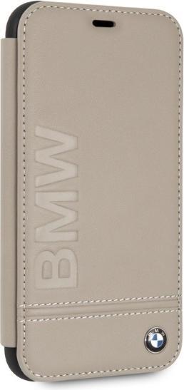 Actual product image BMW BMFLBKI61LLST iPhone Xr book beżowy/taupe Logo Imprint (Apple iPhone XR)