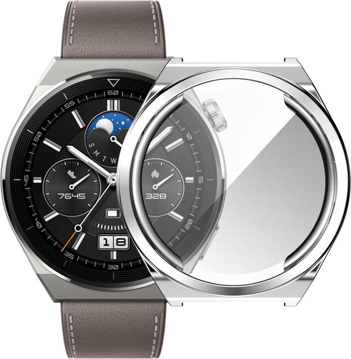 Produktbild König Design Schutz Watch Hülle für Huawei Watch GT 3 Pro 43mm Case Cover Etuis Displayschutz