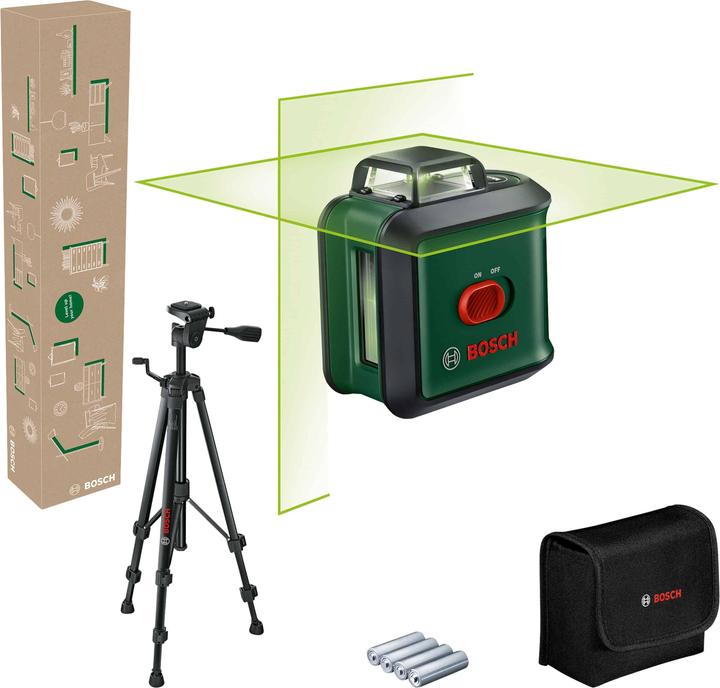 Actual product image Bosch Home & Garden UniversalLevel 360 + TT 150 UNI