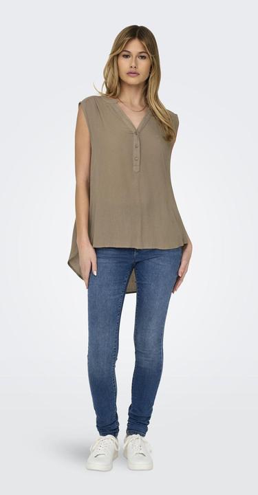 Actual product image Only Regular fit V-neck tank top Top (42)