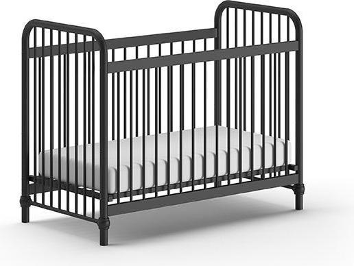 Actual product image Jaxx Bronxx Babybed Matt Black 60X120Cm (60 x 120 cm)
