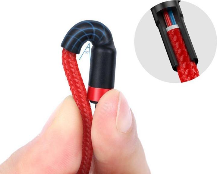 Actual product image Baseus Cafule Series Fast Charge (2 m, USB 2.0)