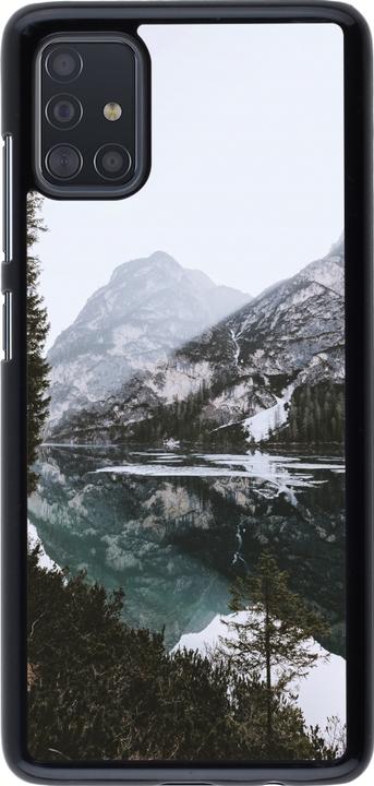 Actual product image PhoneLook Cover Winter 22 snowy mountain and lake (Samsung Galaxy A51)