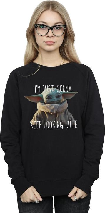 Produktbild Star Wars The Mandalorian Keep Looking Cute Sweatshirt (S)