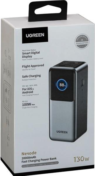 Produktbild Ugreen Nexode (20000 mAh, 130 W, 72 Wh)