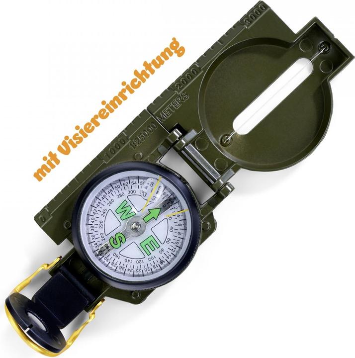 Actual product image Simba Scout compass metal housing