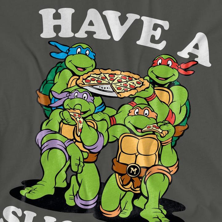 Immagine prodotto Teenage Mutant NT Have A Slice Day Maglietta Adulto Unisex (M)