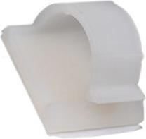 Actual product image RND Components Wire saddle adhesive 19.2 mm polyamide 6.6 pack of 50 pieces