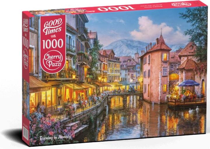 Produktbild Cherry Pazzi Puzzle Abend in Annecy 1000 Teile (1000 Teile)