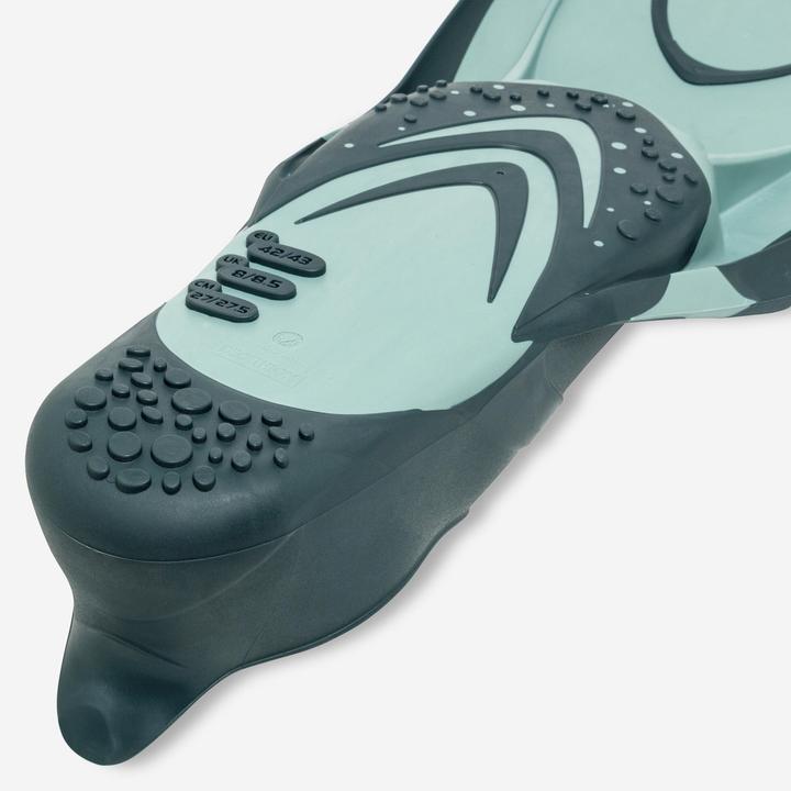 Actual product image Subea Diving fins FF 100 React Marbre khaki (36, 37)