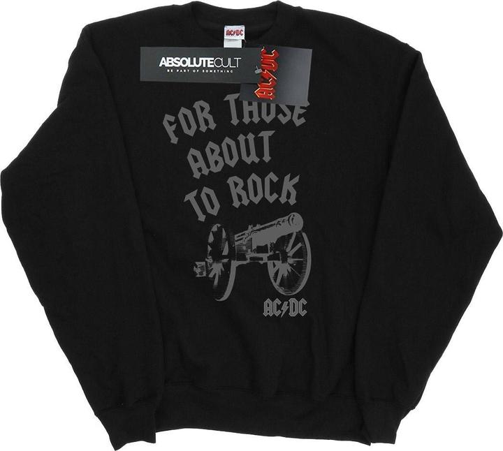 AC/DC For Those About To Rock Cannon Sweatshirt Mädchen