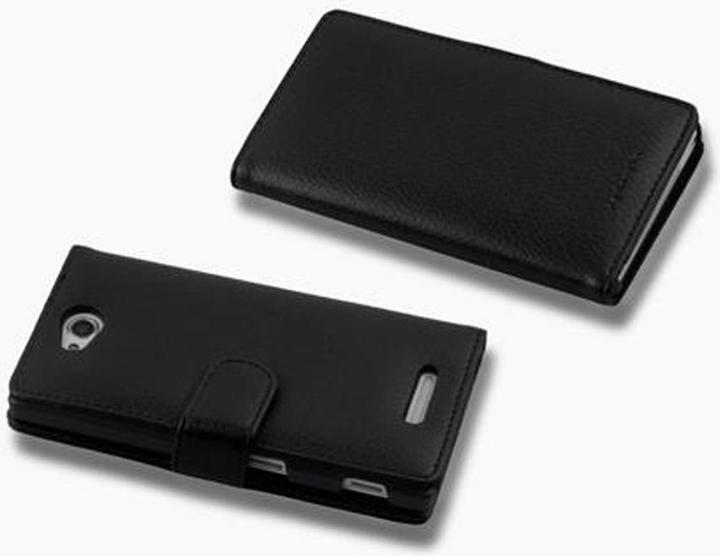 Actual product image Cadorabo Book with structure cover (Sony Xperia C)