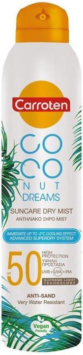 Produktbild Carroten Coconut Dreams Sunscreen Spray Transparent Spf 50 200ml (Sonnenspray, SPF 50, 200 ml)