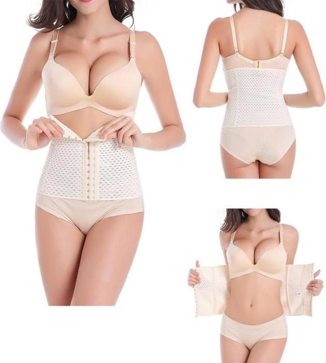 Image du produit JTI Corset d'entraînement pour la silhouette en sablier, M - Beige (M)