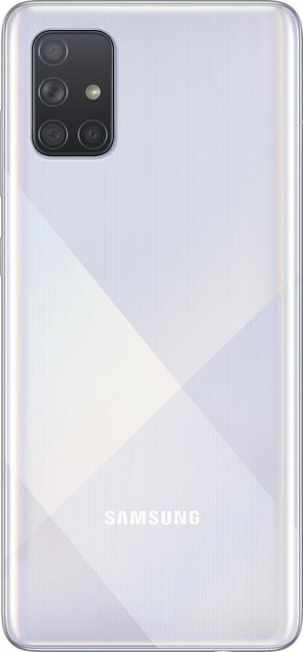 Produktbild Samsung Galaxy A71 EU (128 GB, Prism Crush Silver, 6.70", Dual SIM + SD, 64 Mpx, 4G)