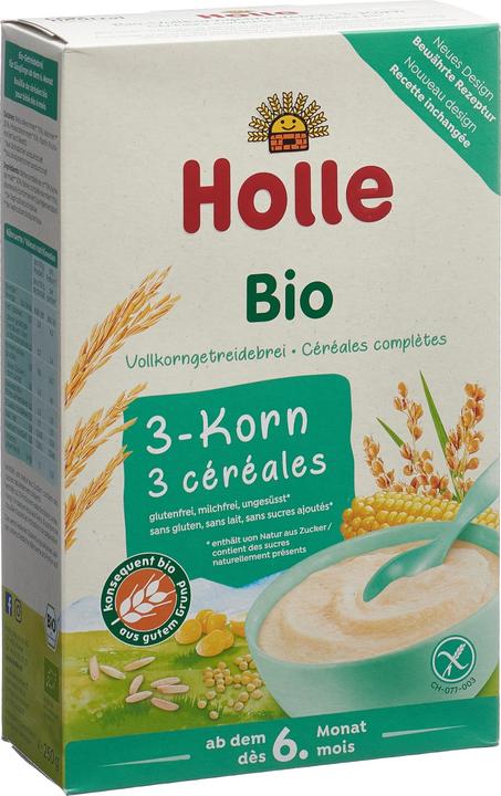 Holle Bio-Babybrei 3-Korn (250 g)