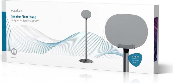 Immagine prodotto Nedis Supporto per altoparlanti (1 pz., Cavalletto, Non mobile)