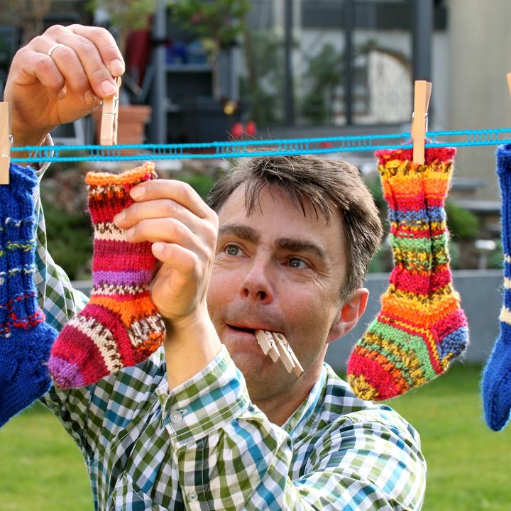 Actual product image Relaxdays 6x clothesline (5 m)