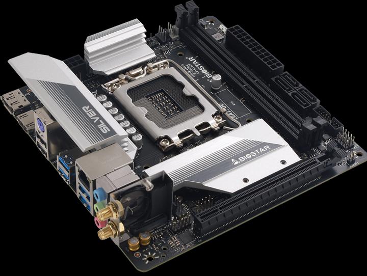 Image du produit Biostar MB Z790A-Silver (Z790,S1700,ATX,DDR5,Intel) (LGA 1700, Intel Z790, ATX)