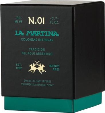 Produktbild La Martina Blue Gardenia Intense Eau de Cologne 80ml for Men and Women (Eau de cologne, 80 ml)