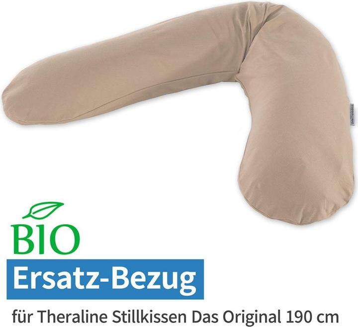 Produktbild Theraline Stillkissen Ersatzbezug für Stillkissen Das Original BIO-Jersey