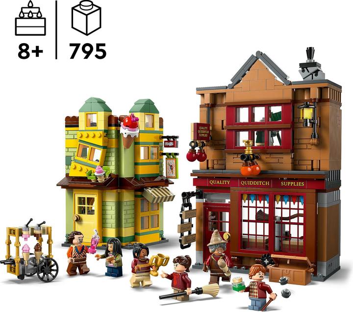 Produktbild LEGO Qualität für Quidditch & Fortescues Eissalon (76452, LEGO Harry Potter)